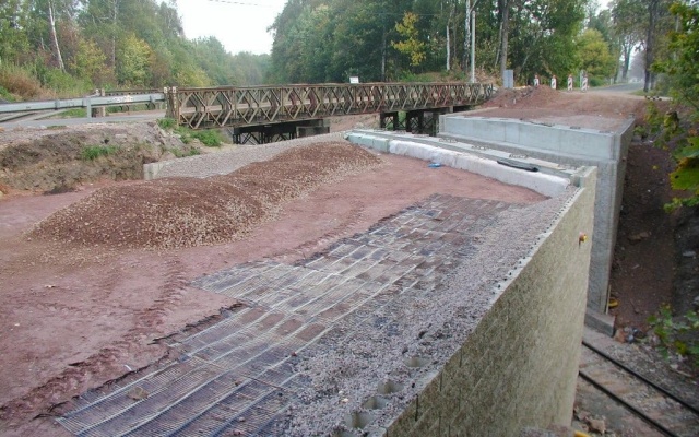 Rekonstrukcja mostu w Královci