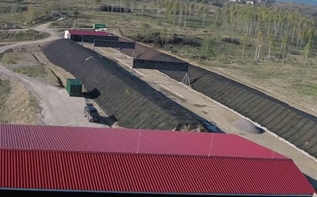 Ochrona skarp przed erozją na strzelnicy piechoty w Lešti