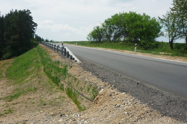 Sanacja osuwiska stoku przy drodze I/23 w Vladislavie