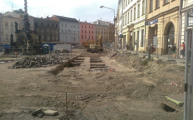 Rekonstrukcja Dolního náměstí w Ołomuńcu