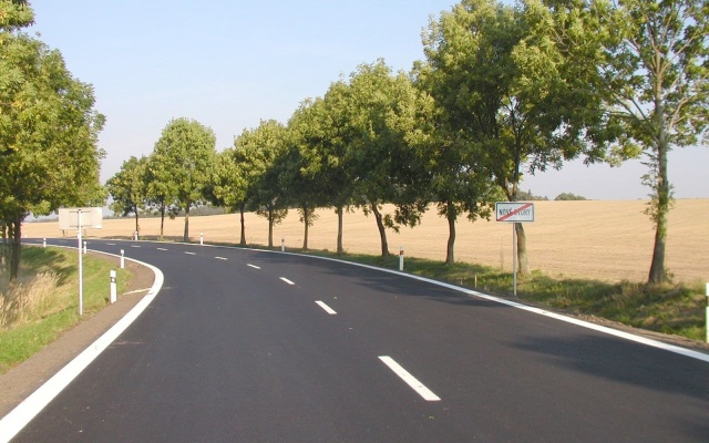 Rekonstrukcja nawierzchni jezdni w Ronovie nad Sázavou