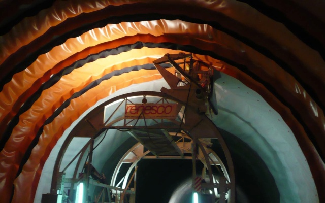 Ochrona izolacji za pomocą geowłókniny w tunelu Turecký vrch