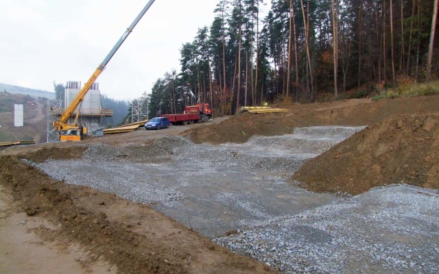 Mostowe przyczółki na D1 koło Spišského Hrhova