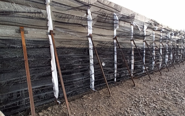 Wzmocnione skrzydła mostu na autostradzie D35, Časy – Ostrov