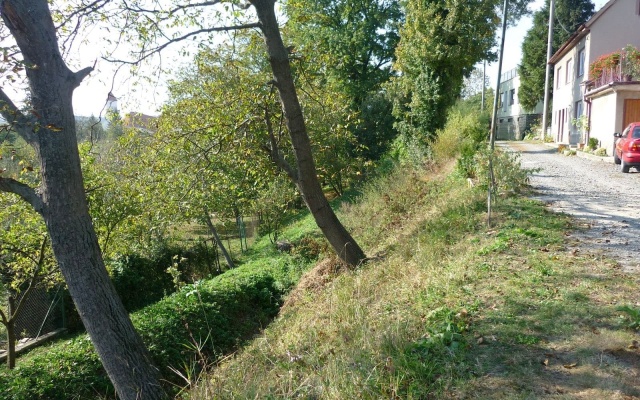 Sanacja osuwiska lokalnej drogi w Louce u Ostrohu