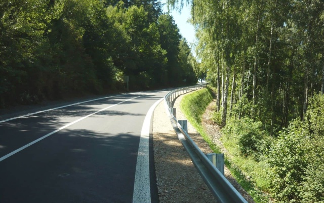 Sanacja niestabilnego zbocza przy drodze I/19 w Přibyslavi