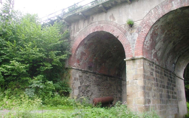 Mur oporowy na linii kolejowej Třebovice – Rudoltice