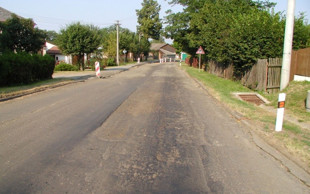 Rekonstrukcja nawierzchni jezdni w Ronovie nad Sázavou