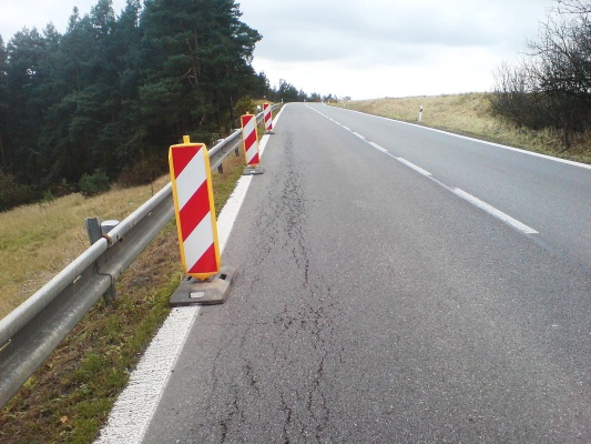 Sanacja osuwiska stoku przy drodze I/23 w Vladislavie