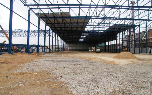 Posadowienie posadzek hali przemysłowej w Jihlavie