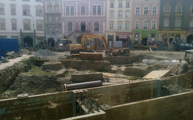 Rekonstrukcja Dolního náměstí w Ołomuńcu
