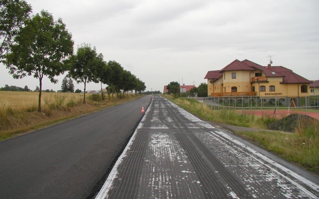 Rekonstrukcja nawierzchni jezdni w Ronovie nad Sázavou