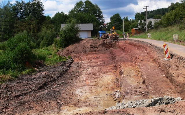 Naprawa osuwiska w miejscowości Chuchelna koło Semil za pomocą modułowego systemu oporowego