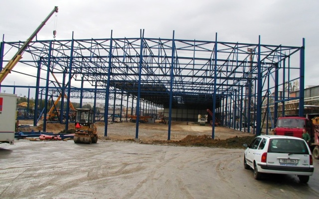 Posadowienie posadzek hali przemysłowej w Jihlavie