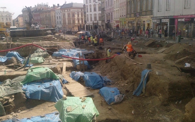 Rekonstrukcja Dolního náměstí w Ołomuńcu