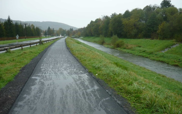 Stabilizacja pod ścieżką rowerową Dach Europy