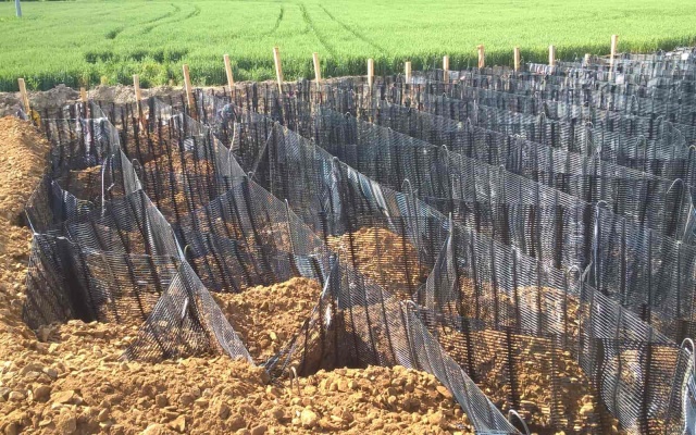 Założenie nasypowego korpusu – Nové Veselí – obwodnica