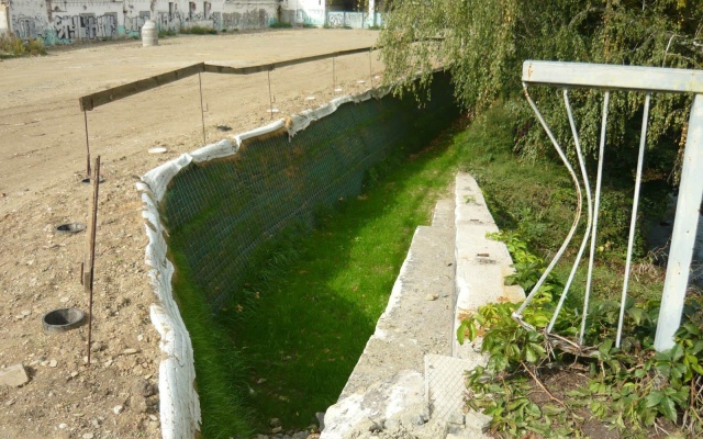 Strome zbocze na nowej linii tramwajowej w Ołomuńcu