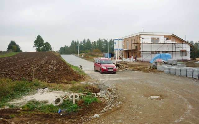 Zwiększenie nośności podłoża pod drogą lokalną w Letovicach