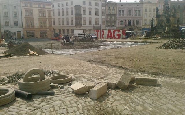Rekonstrukcja Dolního náměstí w Ołomuńcu