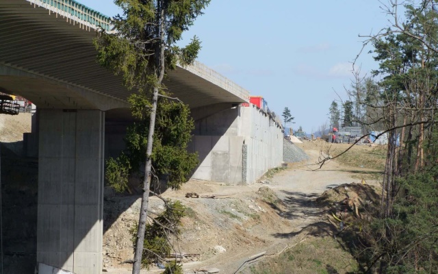 Mostowe przyczółki na D1 koło Spišského Hrhova