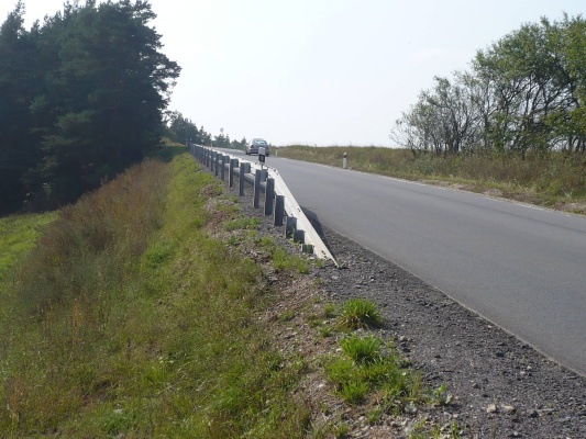 Sanacja osuwiska stoku przy drodze I/23 w Vladislavie