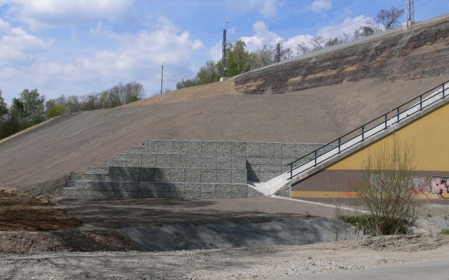 Sanacja obszaru Myslinka w ramach modernizacji linii Plzeň – Stříbro