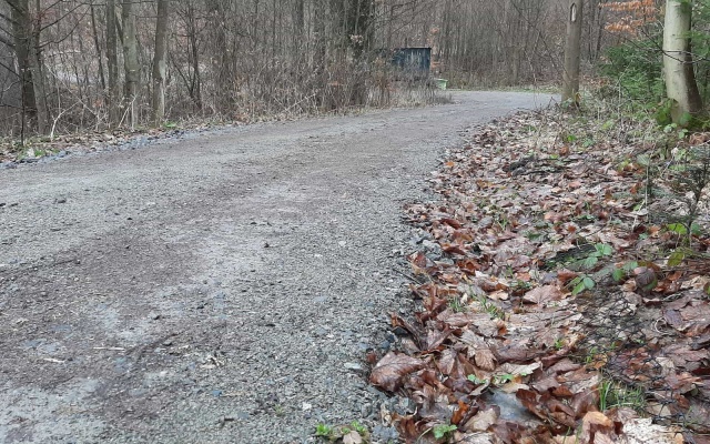 Zwiększenie nośności drogi leśnej w Rudicach w Morawskim Krasie