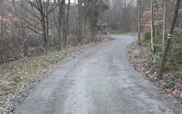 Zwiększenie nośności drogi leśnej w Rudicach w Morawskim Krasie
