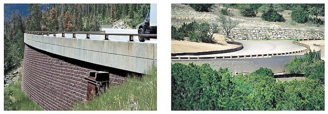 System murów oporowych Tensartech Mesa