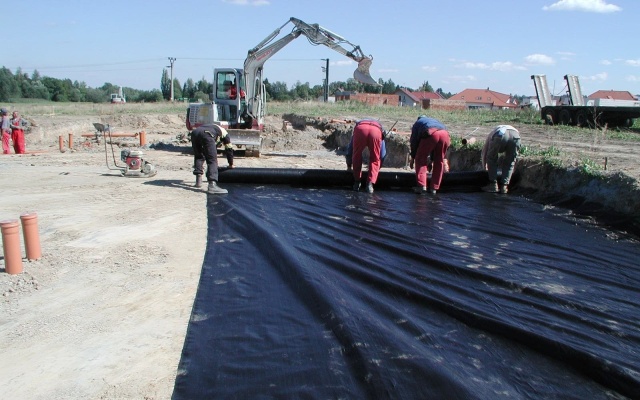 Posadowienie zespołu mieszkaniowego Srbín