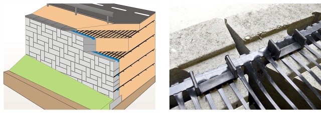 System murów oporowych Tensartech Mesa