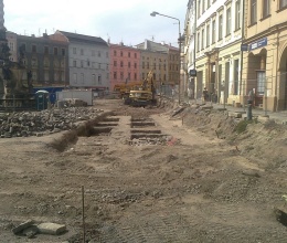 Rekonstrukcja Dolního náměstí w Ołomuńcu