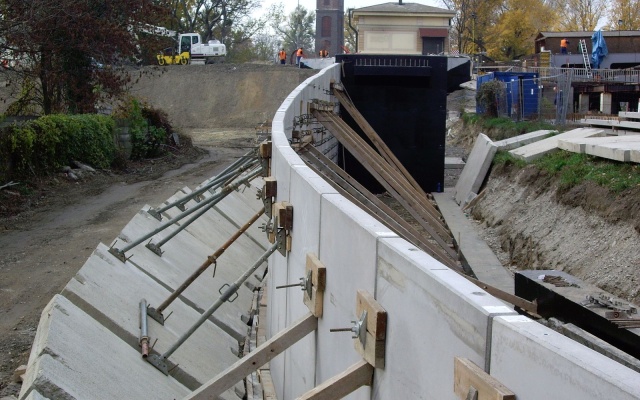 Bratysława, system nośny komunikacji miejskiej, rampa dla rowerzystów