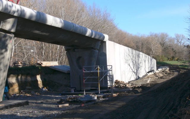 Bratysława, system nośny komunikacji miejskiej, rampa dla rowerzystów