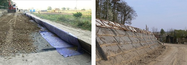 Rozwój skarp zbrojonych oraz prezentacja systemu Tensartech GreenSlope
