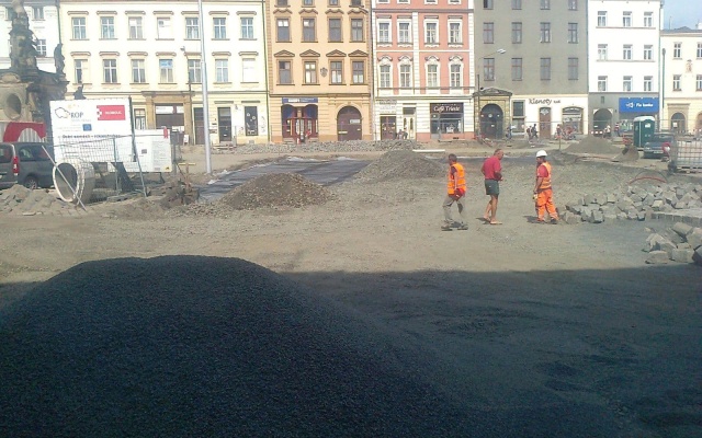 Rekonstrukcja Dolního náměstí w Ołomuńcu