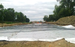 Budowa torowiska tramwajowego w Ołomuńcu
