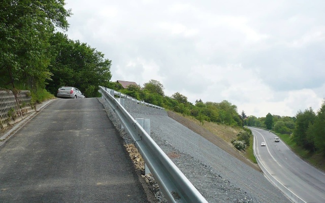 Sanacja osuwiska stoku przy drodze II/237 w Novém Strašecí