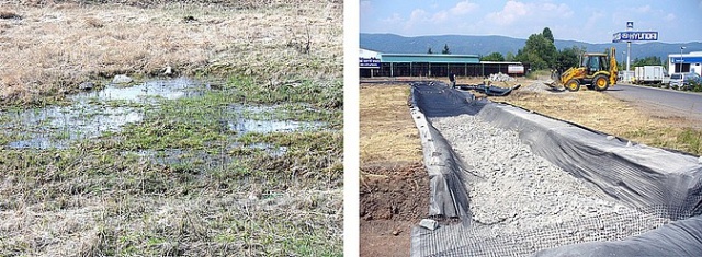 Alternatywne posadowienie hali sklepu ze sprzętem AGD/RTV w Ústí nad Labem