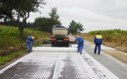 Rekonstrukcja nawierzchni jezdni w Ronovie nad Sázavou