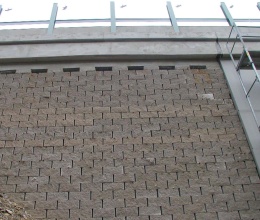Mur oporowy na linii kolejowej Třebovice – Rudoltice