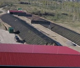 Ochrona skarp przed erozją na strzelnicy piechoty w Lešti
