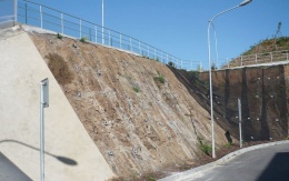 Ochrona skarpy na terenie drogerii DM w Igławie