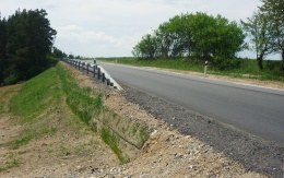 Sanacja osuwiska stoku przy drodze I/23 w Vladislavie