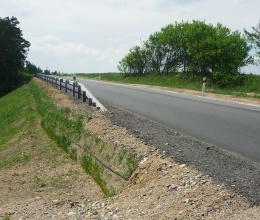 Sanacja osuwiska stoku przy drodze I/23 w Vladislavie